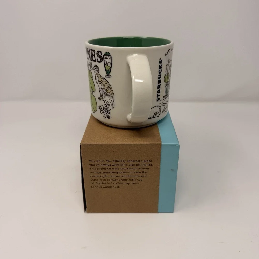 Starbucks Been There Series Philippines Coffee Mug 14oz NEW Across The Globe
